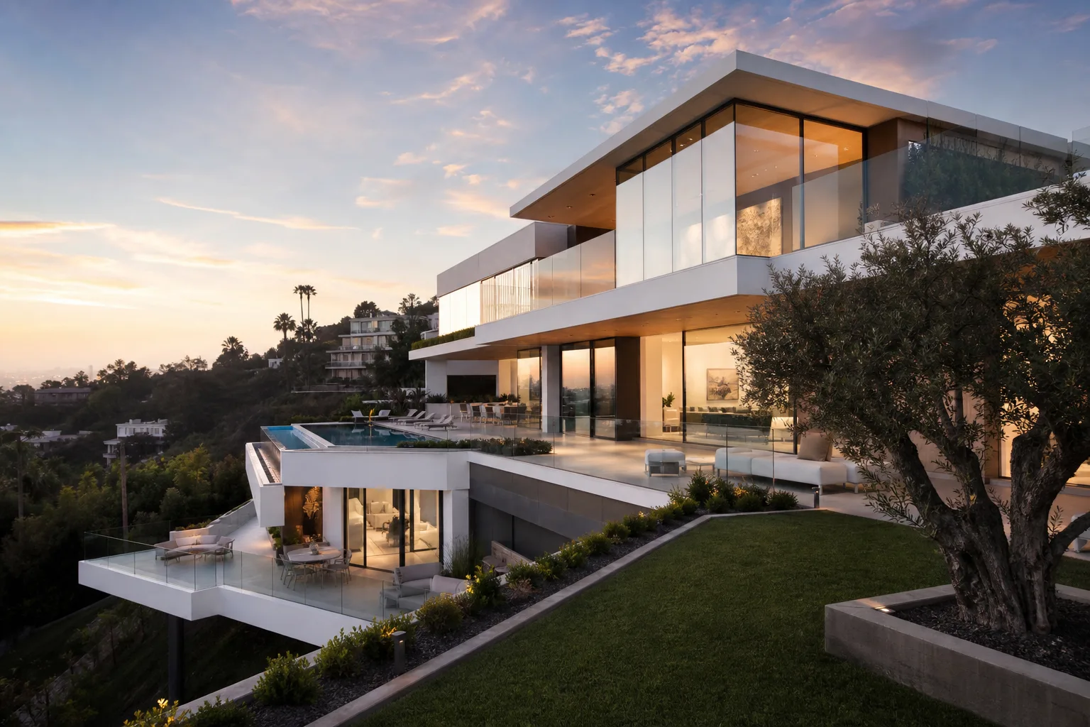 High-end remodeling in Bel Air, California