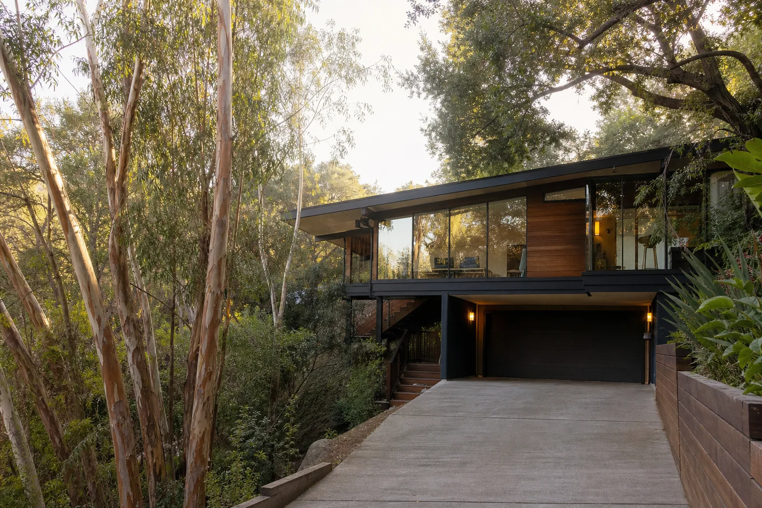 High-end remodeling in Beverly Glen, California