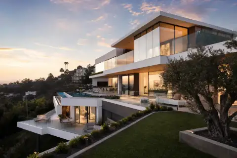 High-end remodeling in Bel Air, California
