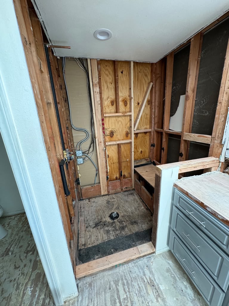Anaheim Master Bathroom Remodel before, photo 2