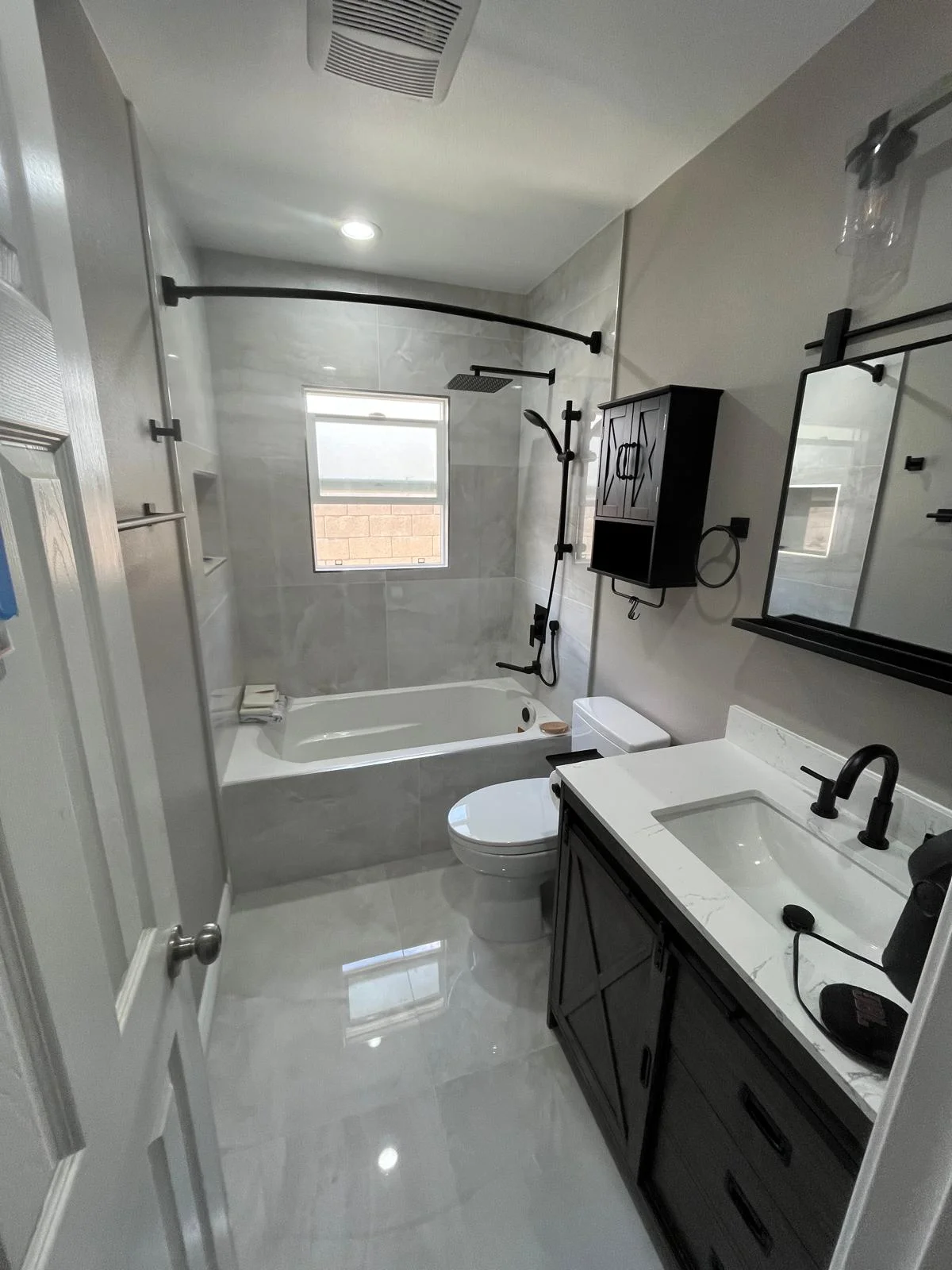 Finished Covina bathroom after remodel