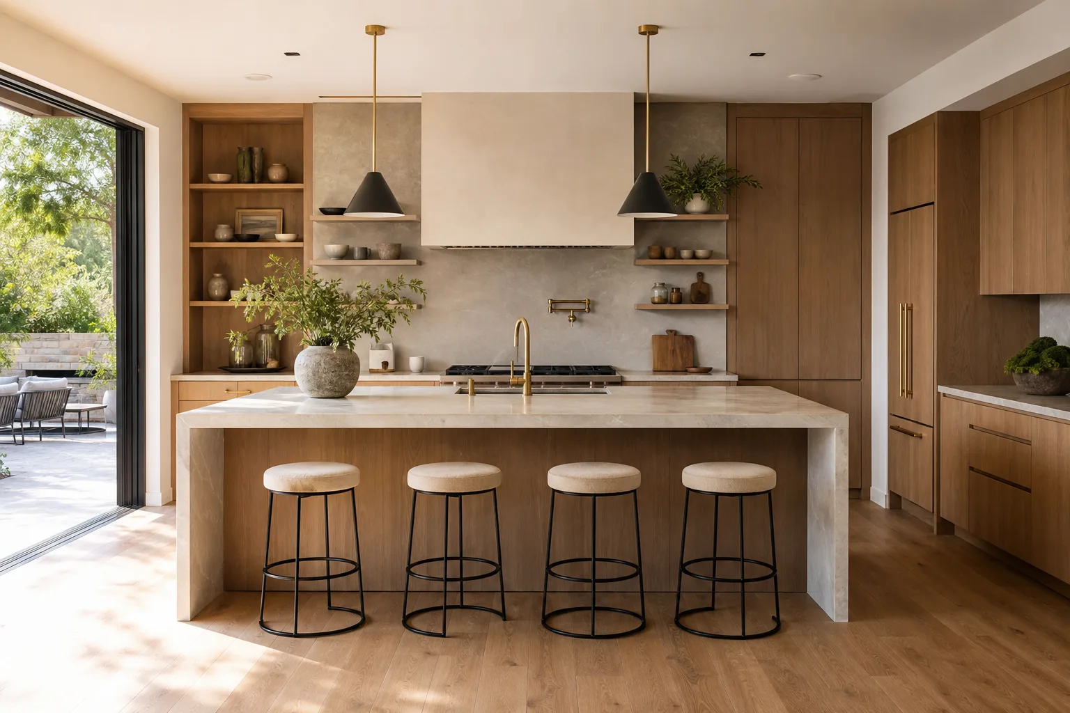 High-end kitchen remodeling by Premier Hi-End Builders in Los Angeles