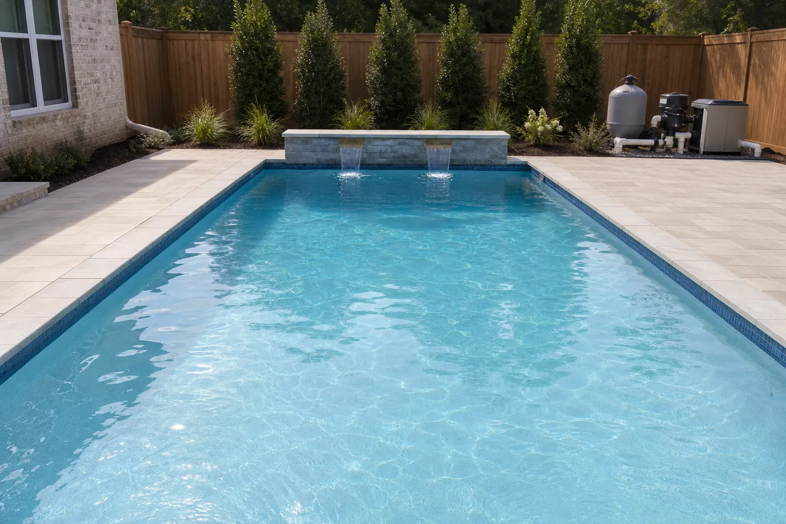 Pool start-up after remodel