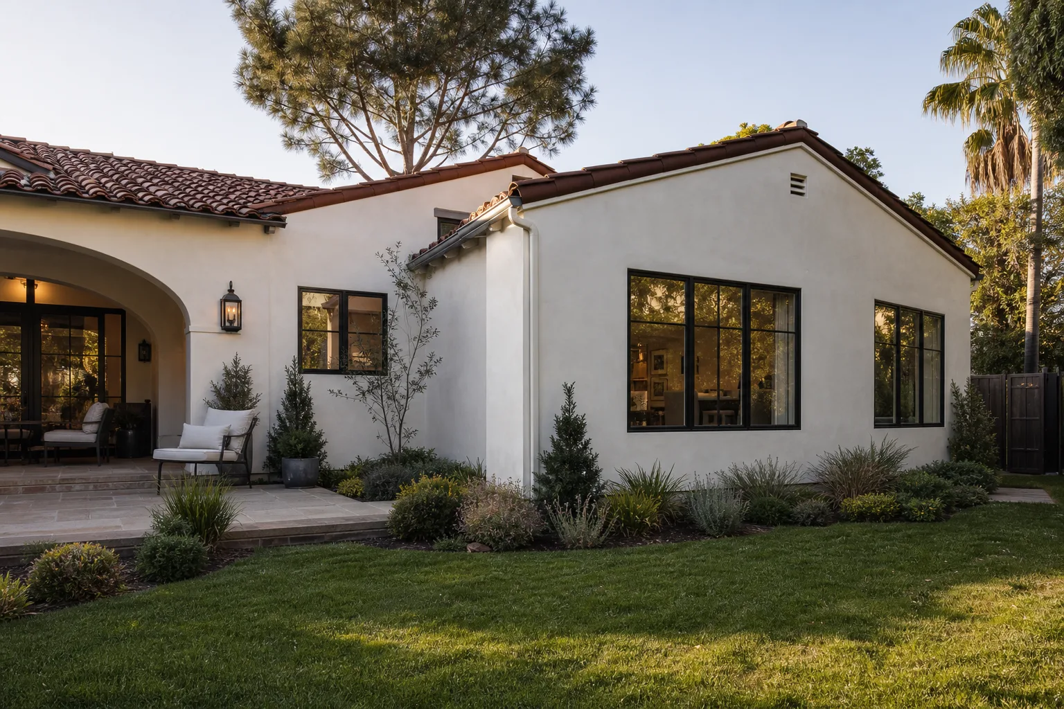 Room addition seamlessly matched to a Los Angeles home by Premier Hi-End Builders