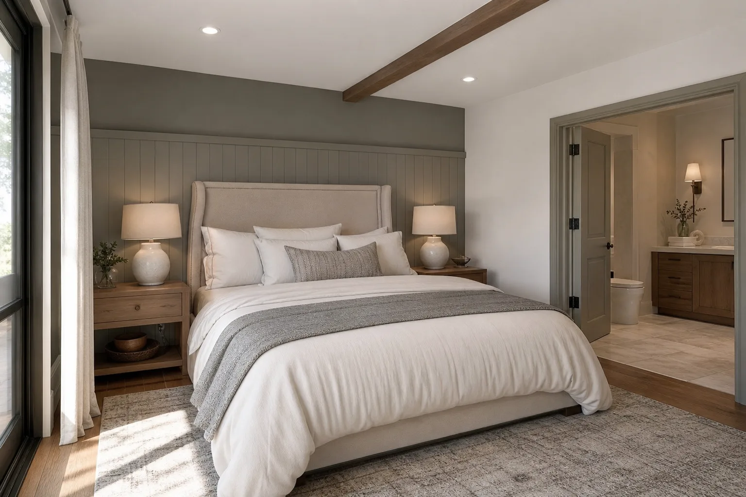 Guest suite and bathroom addition