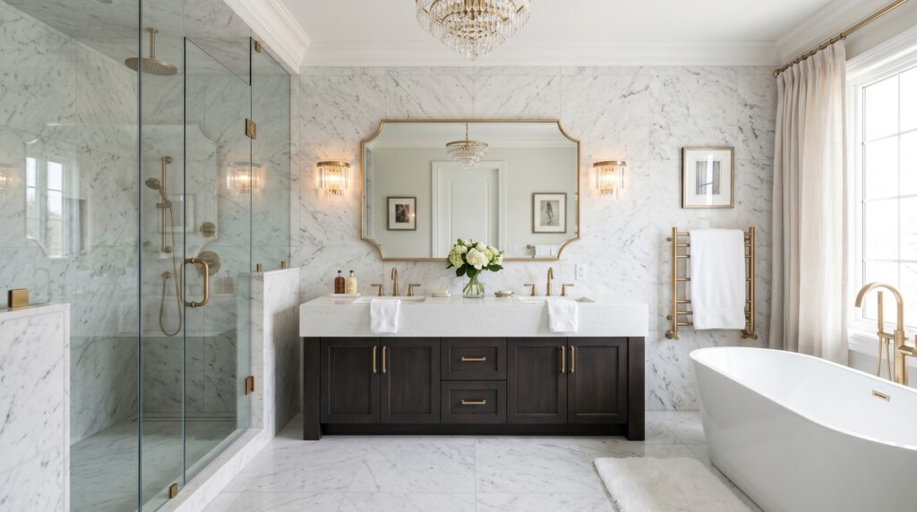 Bathroom Remodeling Using Durable and Water-Resistant Materials